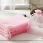 Bolsa Organza Medida 15x20 Cms  Color Rosado 12 Unidades - Miniatura 3