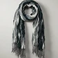 Bufanda Panuelo De Algodon Bf02  C/ Verde ,gris ,blanc 1 Und - Miniatura 4