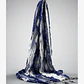 Bufanda Panuelo De Algodon Bf02  C/ Azul,gris ,blanco 1 Und - Miniatura 8