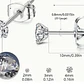 Aros Tpito Acero Quirúrgi Zircon Aaa Cristal Tslb01 3mm 1par - Miniatura 10