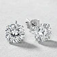 Aros Tpito Acero Quirúrgi Zircon Aaa Cristal Tslb01 3mm 1par - Miniatura 1