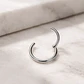 Piercing Argolla Segmento Acero 316 L Arn-ac 1,2x10mm 1 Un - Miniatura 5