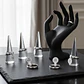 Caja Anillos Ilusión 8mm Acero Platea 36 Unds Med #17 Al #22 - Miniatura 2
