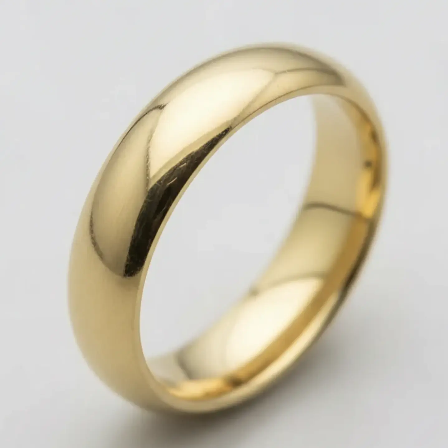 Caja Anillos Ilusión 3mm Acero Dorado 36 Unds Med #17 Al #21 7
