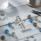 50 Unds Chiches Cuentas Para Bisuteria Charm Mod Cruz Ch03-b - Miniatura 4