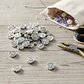 50 Und Chiches Separador Cuentas Bisuteria San Benito Ch155a - Miniatura 2