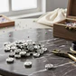 50 Und Chiches Separador Cuentas Bisuteria San Benito Ch155a - Miniatura 3