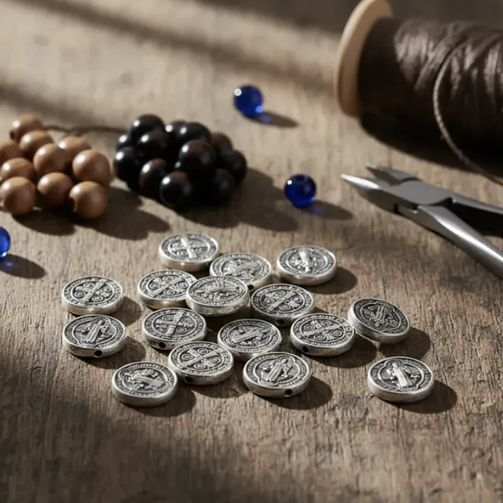 50 Und Chiches Separador Cuentas Bisuteria San Benito Ch155a 7