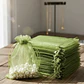 Bolsa Organza 9x12 Cms Color Verde Oliva Paquete 100 Unds - Miniatura 2