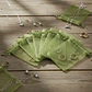 Bolsa Organza 9x12 Cms Color Verde Oliva Paquete 12 Unds - Miniatura 11