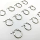  Aros Argolla Acero Quirurgico 20mm 5 Pares - Miniatura 7
