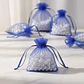 Bolsa Organza 7x9 Cms Paquete 100 Unds Color Azul - Miniatura 1