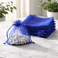 Bolsa Organza 7x9 Cms Paquete 12 Unds Color Azul - Miniatura 2
