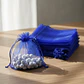 Bolsa Organza 7x9 Cms Paquete 12 Unds Color Azul - Miniatura 13