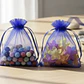 Bolsa Organza 7x9 Cms Paquete 12 Unds Color Azul - Miniatura 11