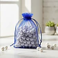 Bolsa Organza 7x9 Cms Paquete 12 Unds Color Azul - Miniatura 8