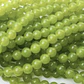 Tiras Cuentas Vidrio Ambar Redonda 6mm C/ Verde Jade 6 Tiras  - Miniatura 2