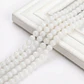 Tiras Cuentas Vidrio Ambar Redonda 6mm Color Blanco 6 Tiras - Miniatura 1