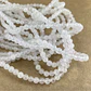 Tiras Cuentas Vidrio Ambar Redonda 6mm Color Blanco 6 Tiras - Miniatura 7