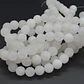 Tiras Cuentas Vidrio Ambar Redonda 6mm Color Blanco 6 Tiras - Miniatura 5