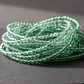 Tiras Cuentas De Vidrio Redonda  2tonos 4mm Verde C/ Bl 6 Ti - Miniatura 2