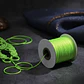 Cordón Tripolino Macramé 1,5mm Rollo 100 Mts Verde Fluor - Miniatura 2