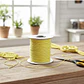 Cordón Tripolino Macramé 1,5mm Rollo 100 Mts Color Amarillo - Miniatura 2
