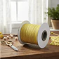 Cordón Tripolino Macramé 1,5mm Rollo 100 Mts Color Amarillo - Miniatura 3
