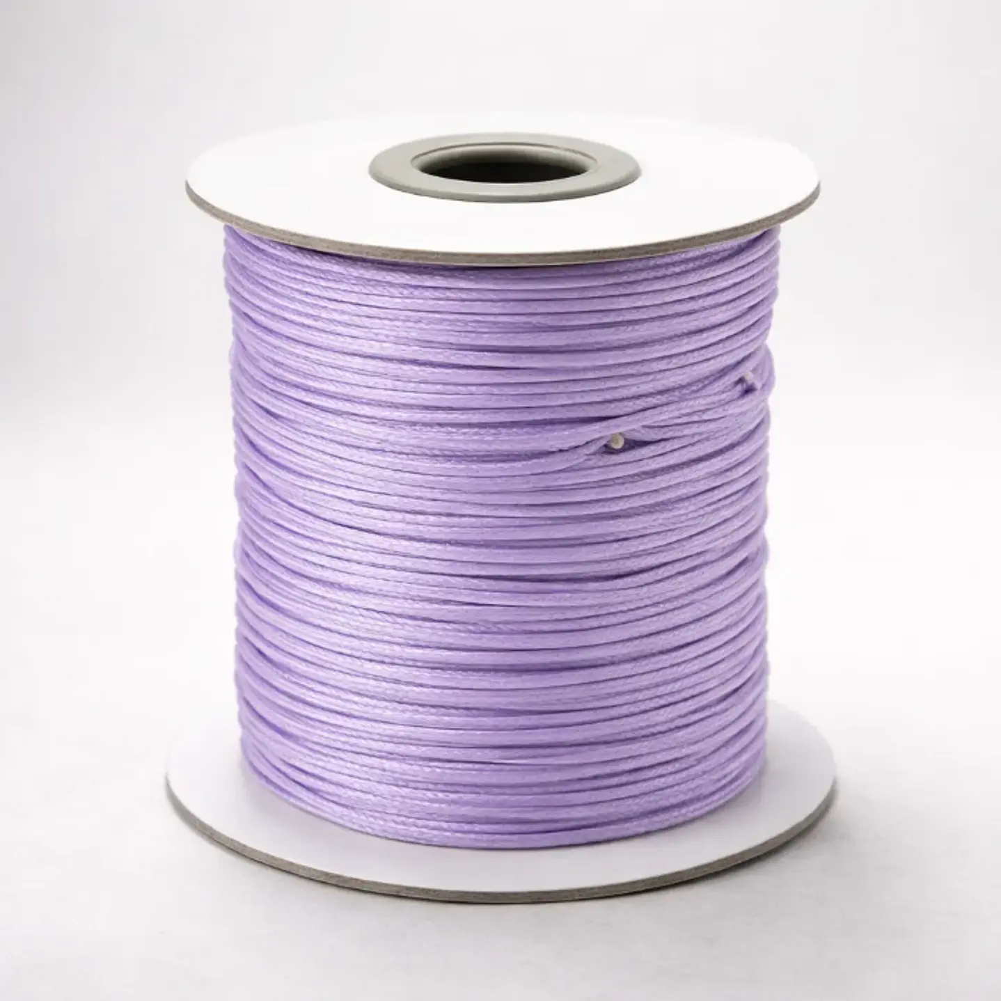 Cordón Tripolino Macramé 1,5mm Rollo 100 Mts Color Lila 1