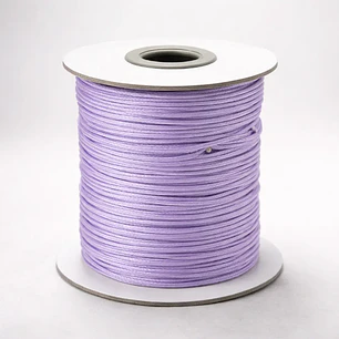 Cordón Tripolino Macramé 1,5mm Rollo 100 Mts Color Lila