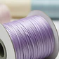 Cordón Tripolino Macramé 1,5mm Rollo 100 Mts Color Lila - Miniatura 3