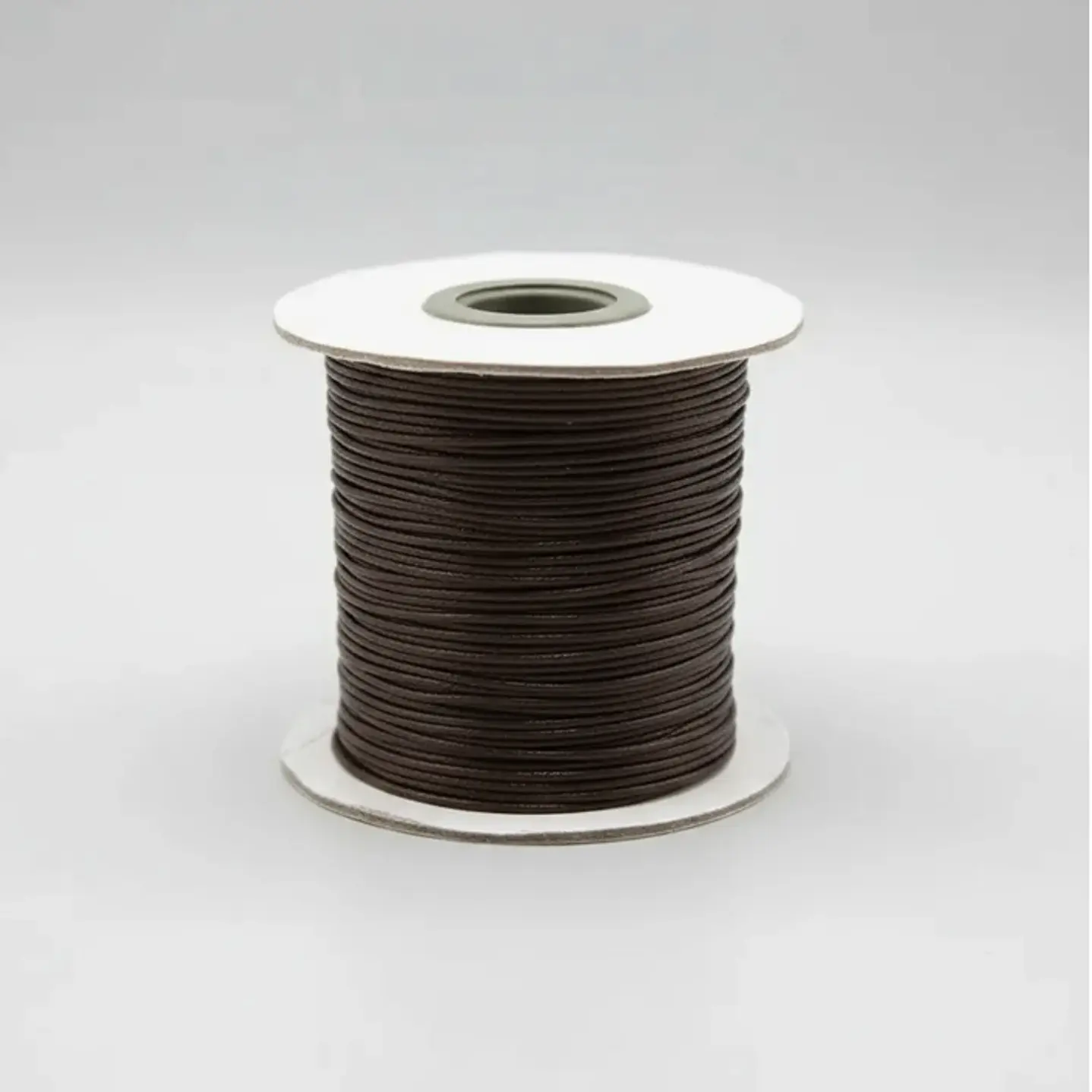 Cordón Tripolino Macramé 1,5mm Rollo 100 Mts Color Café 9