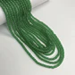 Tiras Cuentas De Vidrio Redonda 4mm Color Verde01 6 Tiras - Miniatura 1
