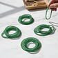 Tiras Cuentas De Vidrio Redonda 4mm Color Verde01 6 Tiras - Miniatura 2