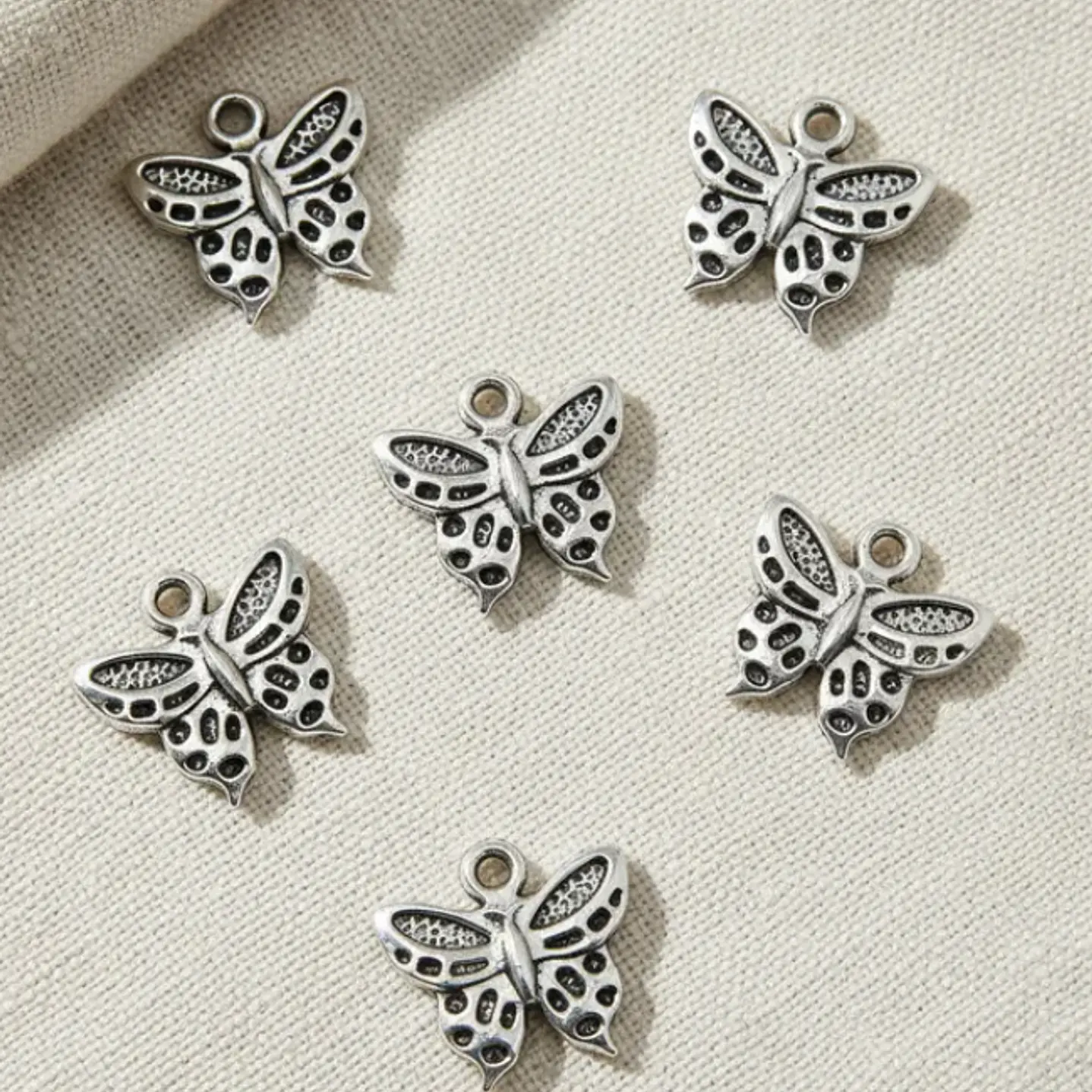Dijes Chiche Bisutería Pack 50 Unds Modelo Mariposa Ch46 1