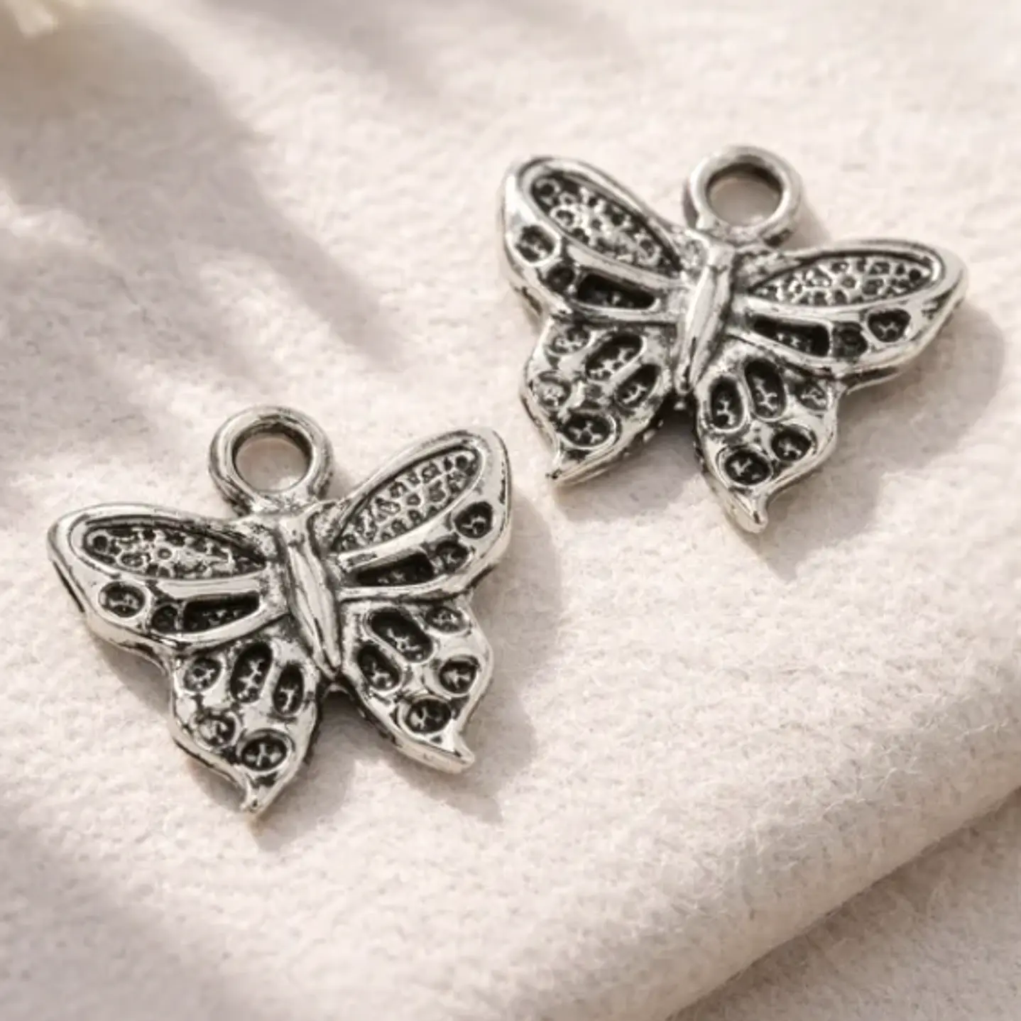 Dijes Chiche Bisutería Pack 50 Unds Modelo Mariposa Ch46 10