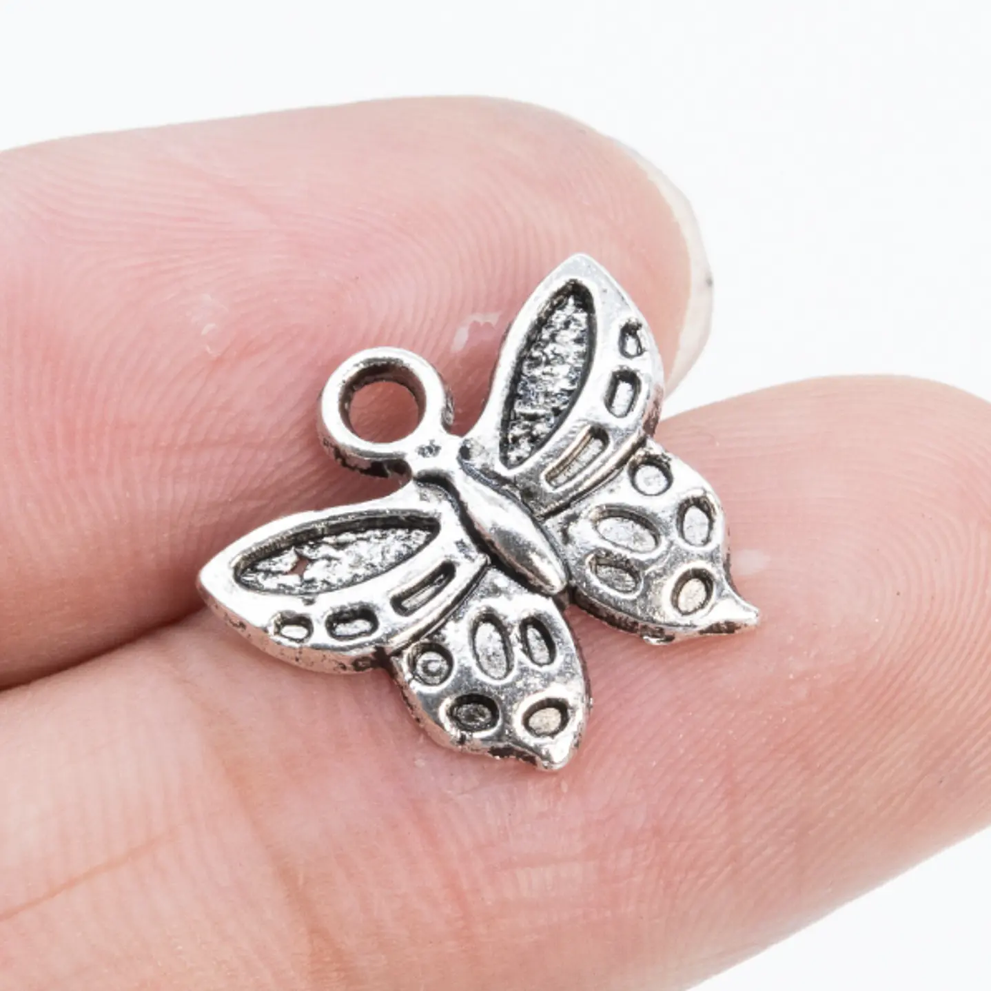 Dijes Chiche Bisutería Pack 50 Unds Modelo Mariposa Ch46 5