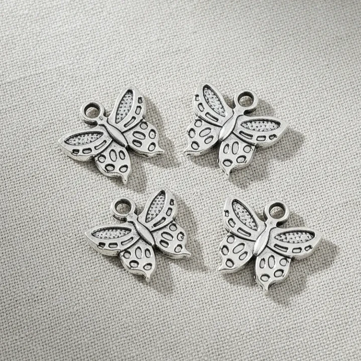 Dijes Chiche Bisutería Pack 50 Unds Modelo Mariposa Ch46 12