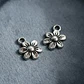 Dijes Chiche Bisutería Pack 50 Unds Modelo Flor Ch72 - Miniatura 3
