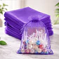 Bolsa Organza Medida 15x20 Cms  Color Morado 50 Unidades - Miniatura 1