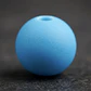 Tiras Cuentas De Ceramica Redonda Fluor 10mm Celeste 3 Tiras - Miniatura 3