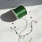 Hilo Elastico Para Pulsera 0.6 Mm Color Verde 20 Mtrs - Miniatura 6