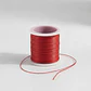Hilo Encerado  Bisuteria  20 Mtrs  Grosor 1mm Color Rojo 1un - Miniatura 8