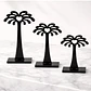 Set 3 Exhibidores Aros Colgantes Acrilico Modelo Palmeras - Miniatura 6