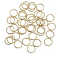 Argolla Union Bisutería Pack 50 Und Color Dorado B3e 14mm - Miniatura 4