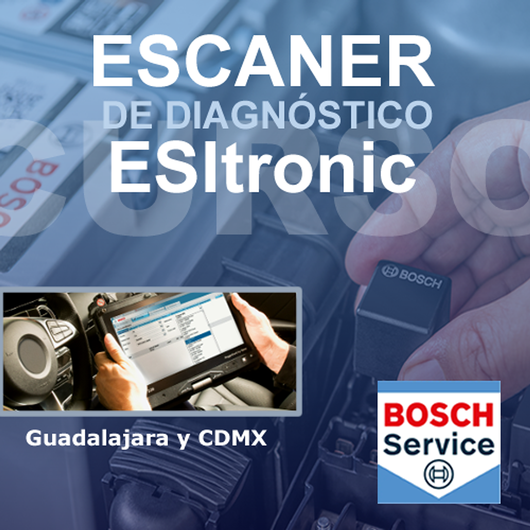 Escaner de diagnóstico y ESItronic 1