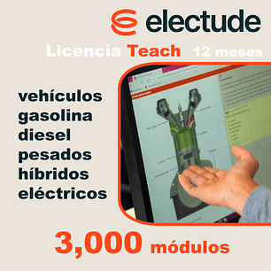 ELECTUDE - Licencia TEACH - 12 meses online