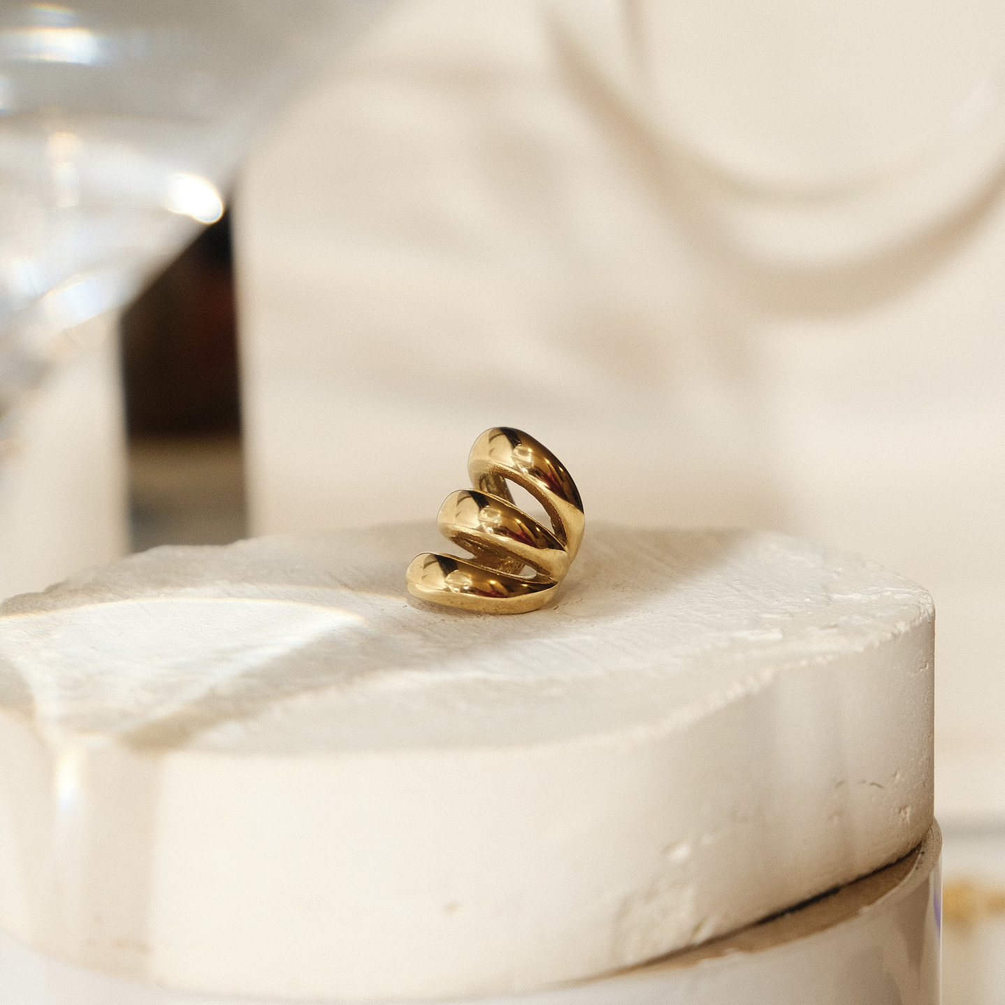 Earcuff Trinitá Gold 1