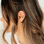 Earcuff Trinitá Gold