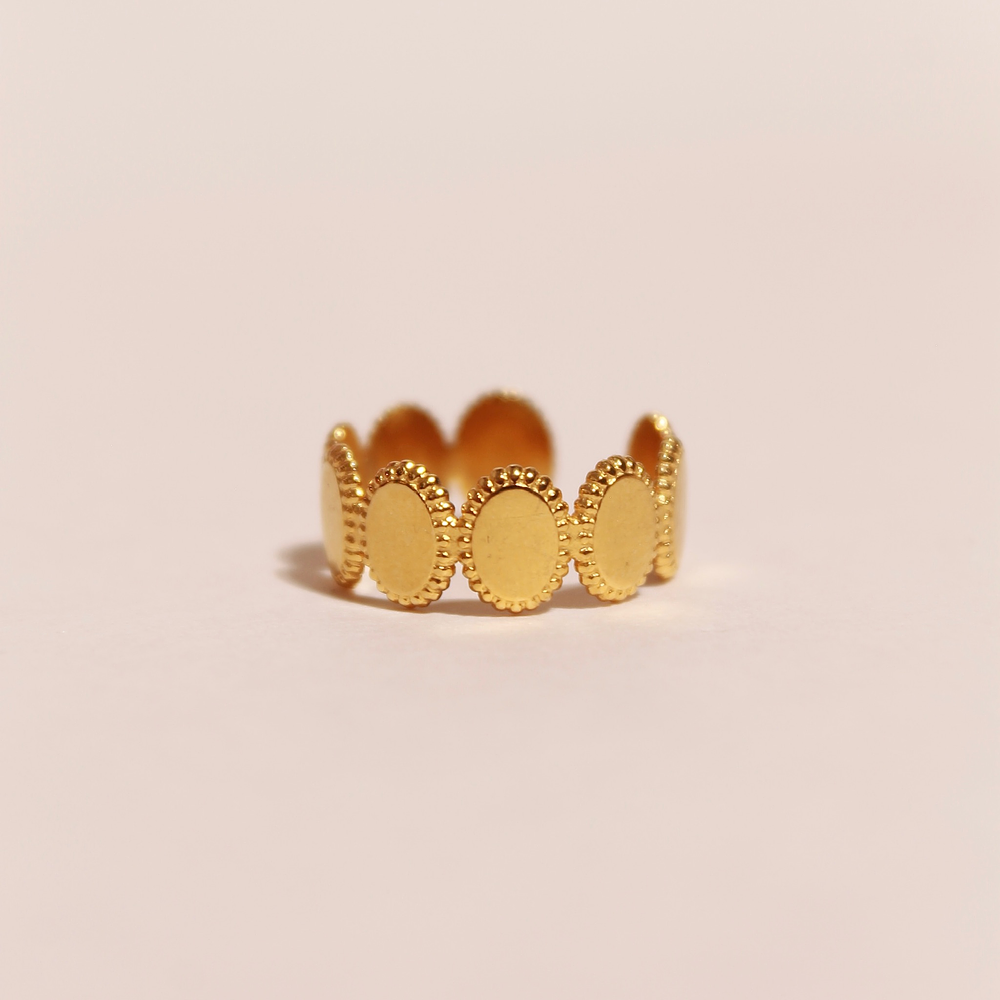 Anillo Monedas Gold